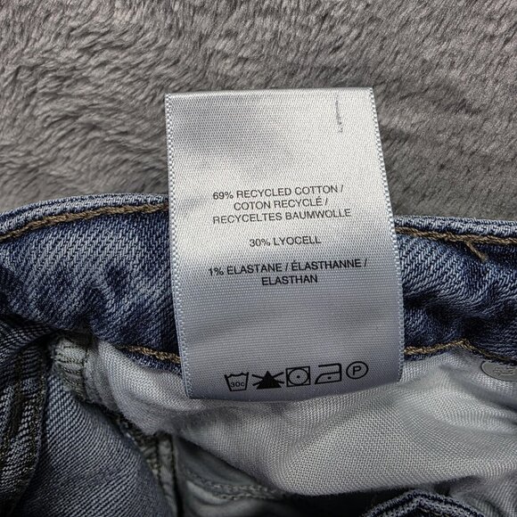 Silver Jeans Co. Jeans Womens W28 L29 Light Wash Most Wanted Straight Stretch - Picture 10 of 10